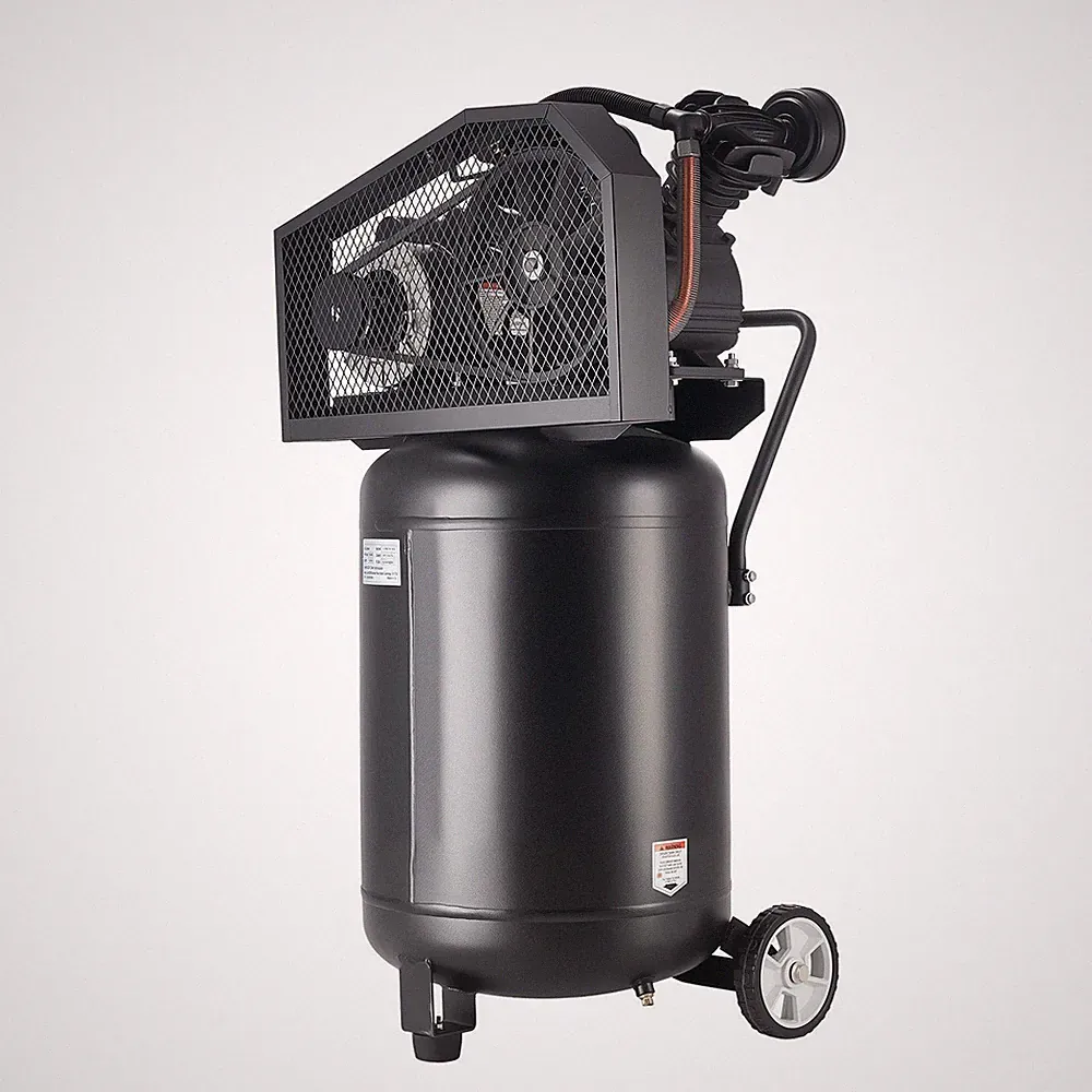20-Gallon Air Compressor: 2HP, 6.5 SCFM@90PSI, Belt-Driven, Oil Mirror, 135PSI