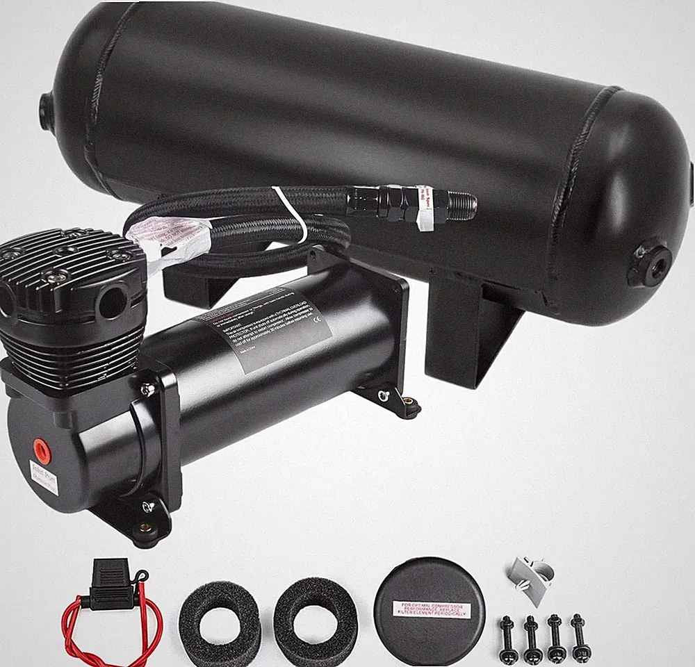 200 PSI Portable On Board Air Compressor with 3 Gallon Compressed Storage Tank