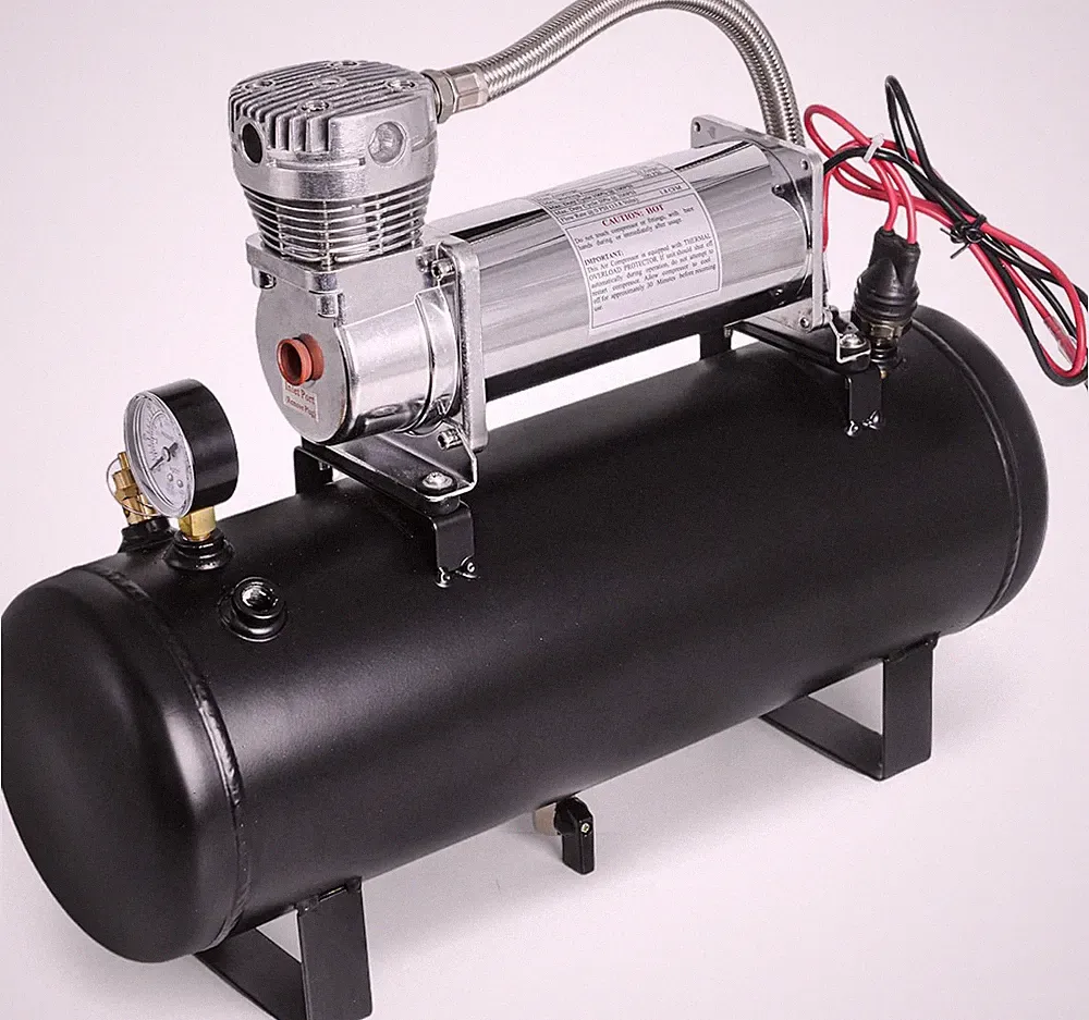 200PSI Heavy Duty Air Suspension on Board Air Compressor with 2 Gallon Tank (Int
