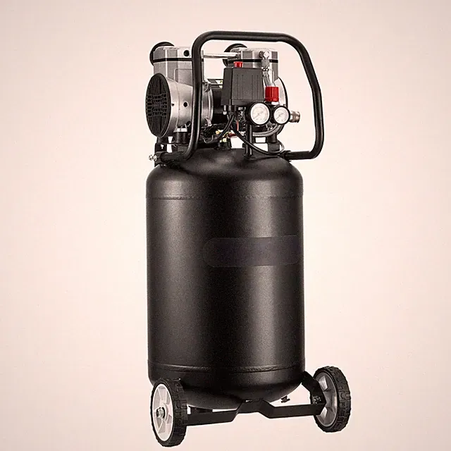 2HP Oil-Free 10-Gal Air Compressor: 4.8 SCFM/90PSI, 125PSI Max, Steel Tank