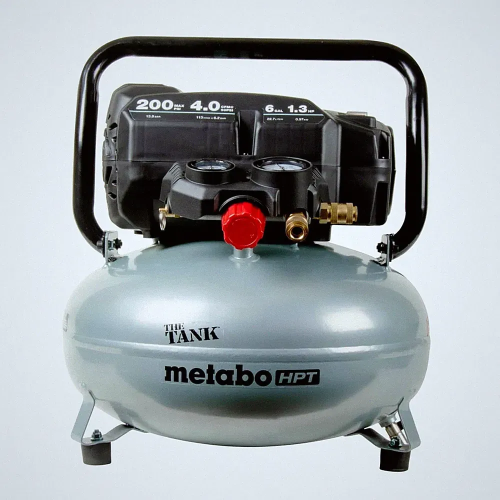Air Compressor, THE TANK, Portable Pancake Air Compressor 200 PSI, 6 Gallon T...