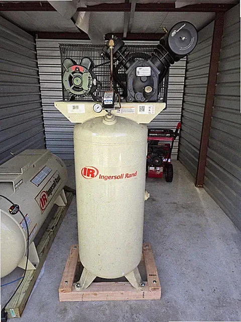 INGERSOLL RAND 2340N5-V-200/3 Electric Air Compressor, 5 hp, 2 Stage