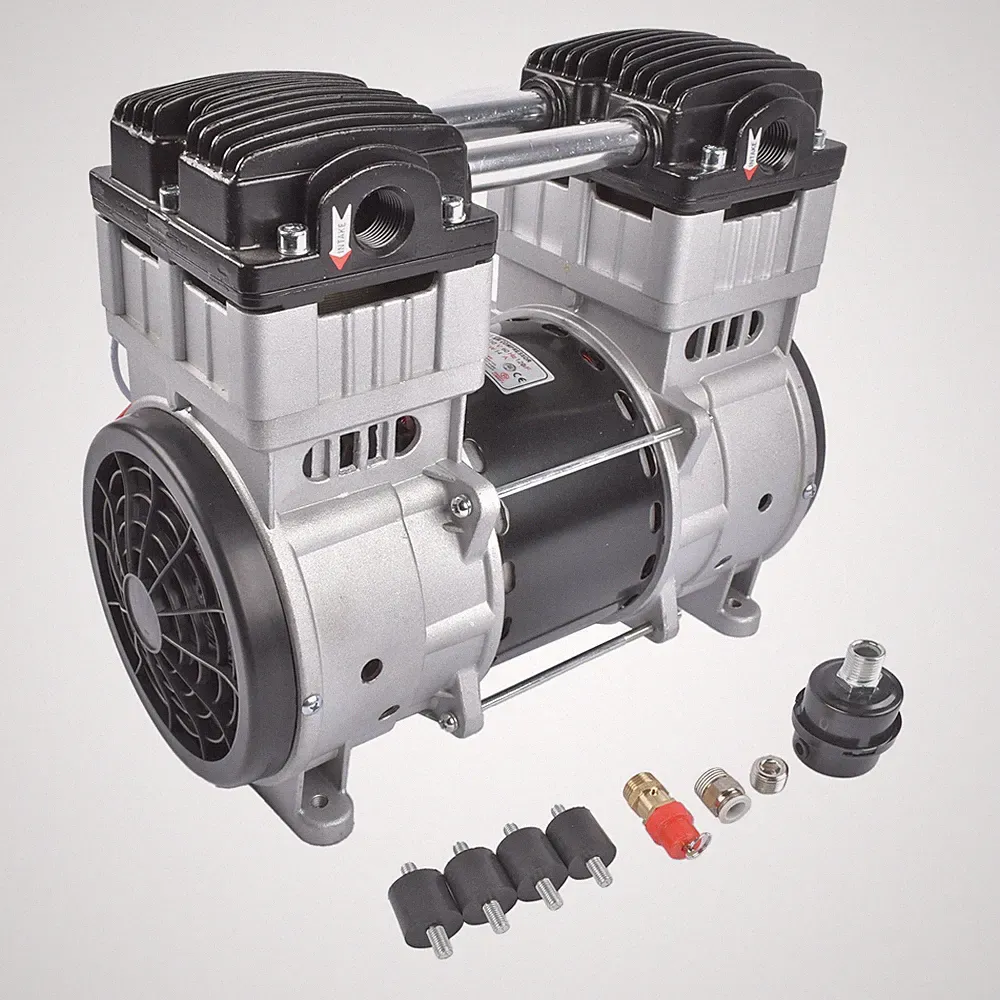 New 2HP Electric Air Compressor 110V 24 Gallon Dual Piston Oil-Free SP-9421