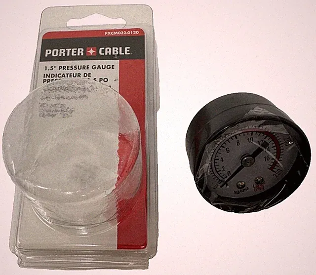 NEW Air Compressor Pressure Gauge 1.5" 1/4 NPT. 0 - 250 PSI FAST FREE SHIPPING!