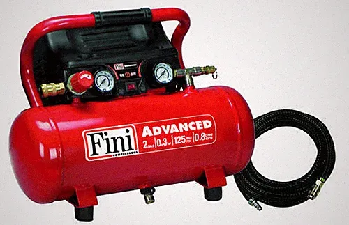 Utility 2 Gallon 125 PSI Oil Free Pump Portable Electric Hot Dog Air Compressor